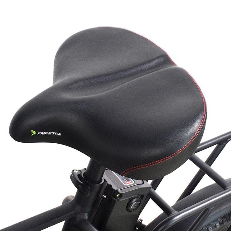 FMFXTRA FU-3501 Electrical Bike Enlarged And Thicked Seat Cushion Bike Universal Waterproof Cushion(Black) - free shipping - PMc TechLife - Order now!