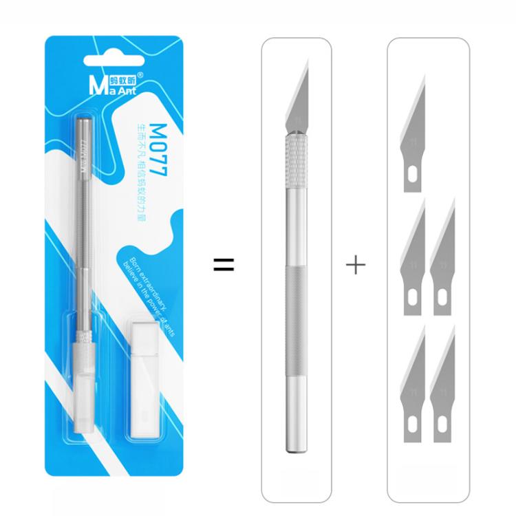 MaAnt M077 6 In 1 Cell Phone Repair Rear Cover Removal Artistic Carving Knife Shovel Glue Knife - free shipping - PMC TechLife - Order now!