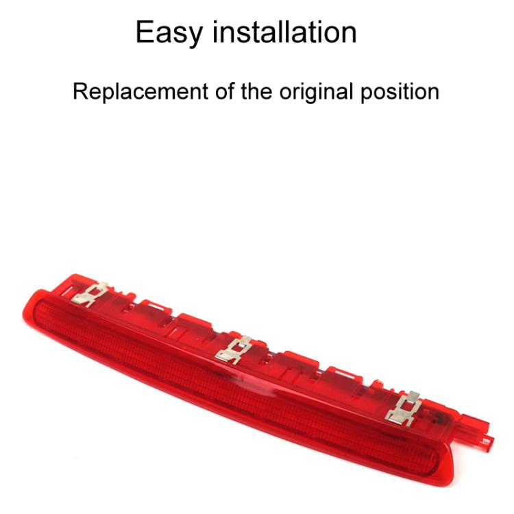For Seat Ibiza / Leon 2009-2017 Car High Mount Brake Light Third Brake Warning Lamp OE 6J0945097A 6J0945097B(Black) - Brake Lights by PMc TechLife | Online Shopping South Africa | PMc TechLife | Buy Now Pay Later Mobicred