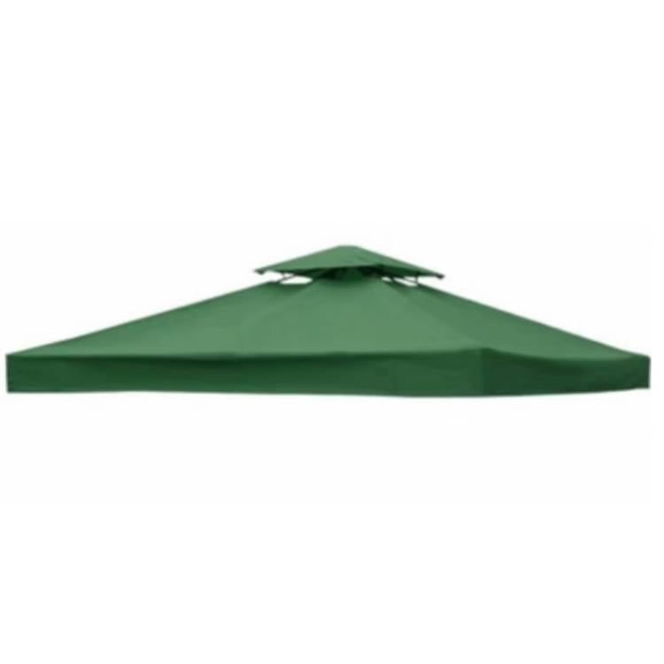 3x3m  Garden Gazebo Top Cover Canopy Replacement Top Patio Roof Awning for Outdoor Terrace, Garden Tent, Pergola(Ink Green) - Patio Umbrella by PMc TechLife | Online Shopping South Africa | PMc TechLife | Buy Now Pay Later Mobicred