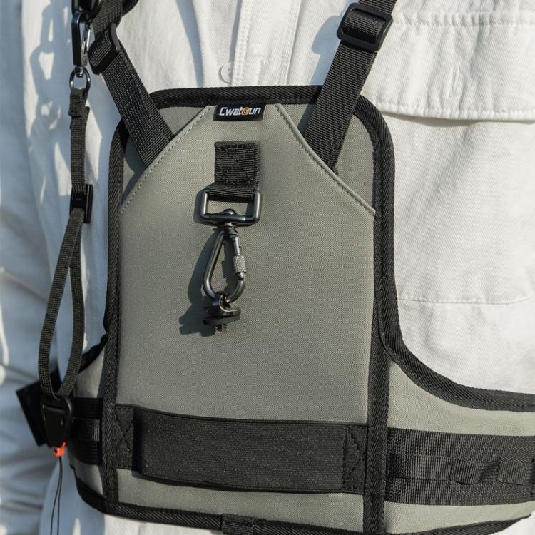 Cwatcun D182 Camera Strap Vest Outdoor Stress Relief DSLR Camera Quick Release Vest - free shipping - PMC TechLife - Order now!