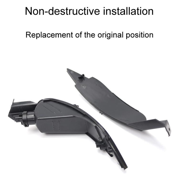 For Ford Fiesta 2009-2015 Hatchback Rear Bumper Fog Lights Tail Lamp Reflector OE 8A6115500AB, Style: Gray Left - free shipping - PMc TechLife - Order now!