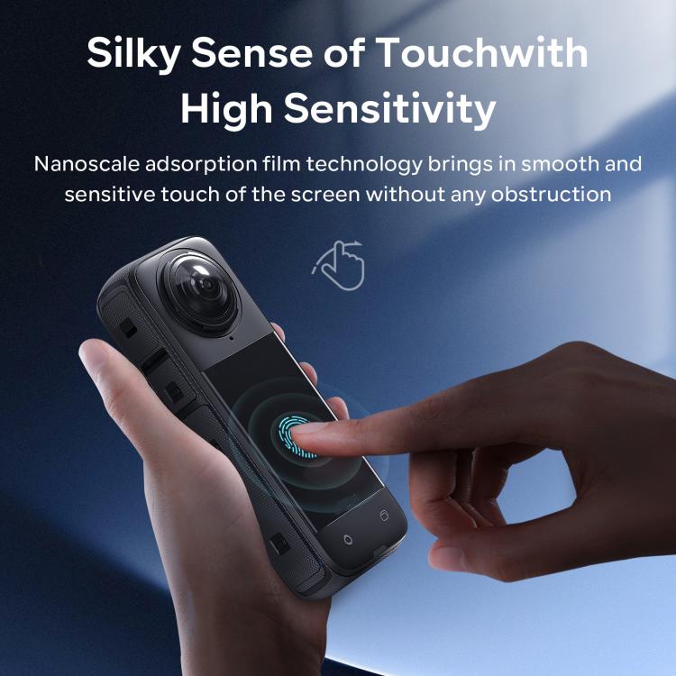 For Insta360 X5 / X4 aMagisn Tempered Glass Screen Protector Anti-Scratch 9H Hardness(1 Pack) - free shipping - PMC TechLife - Order now!