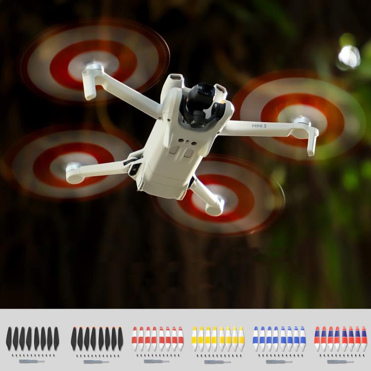 For DJI Mini 3 Drone 8pcs /Set 6030F Propeller Blades Low Noise Wings With Screwdrivers, Color: Yellow - free shipping - PMc TechLife - Order now!