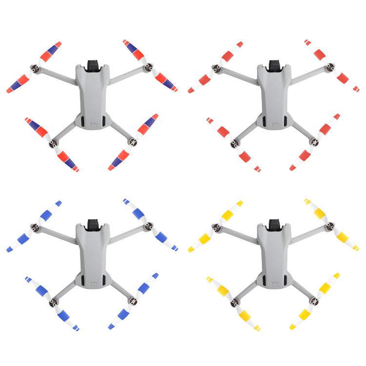 For DJI Mini 3 Drone 8pcs /Set 6030F Propeller Blades Low Noise Wings With Screwdrivers, Color: Yellow - free shipping - PMc TechLife - Order now!