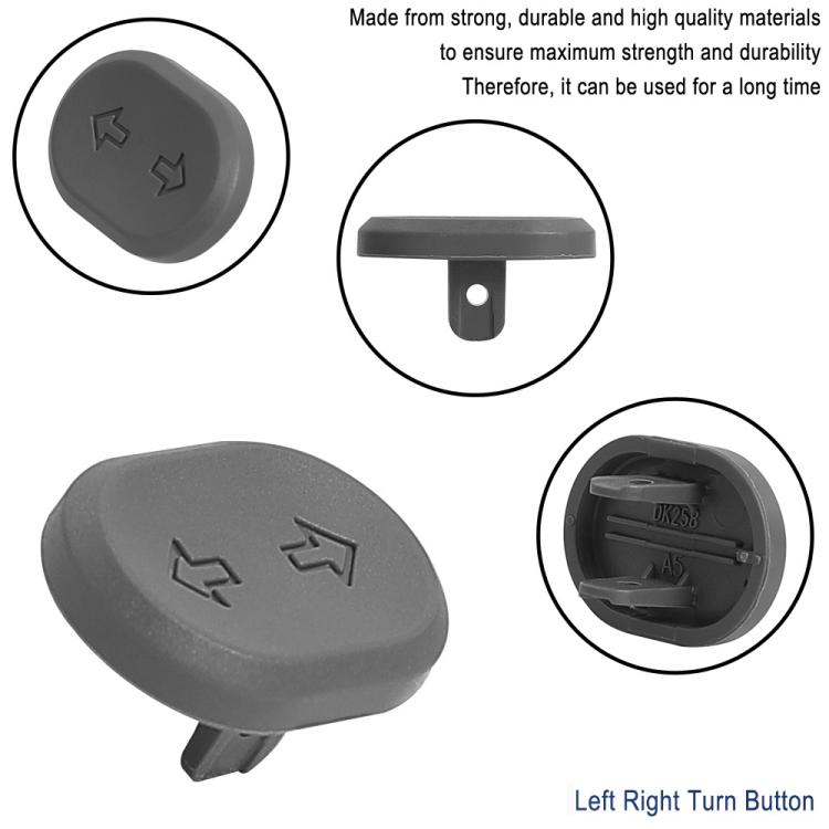 For Ninebot G2 MAX 2 F2 PRO Electric Scooter Turn Signal Switch Button - Replacement LED Light Control Switch(Black) - free shipping - PMc TechLife - Order now!