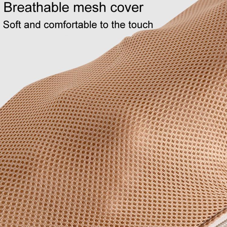 Car Household Massage Shawl Heated Shoulder And Cervical Massager UK Plug(Beige+Orange) - free shipping - PMC TechLife - Order now!