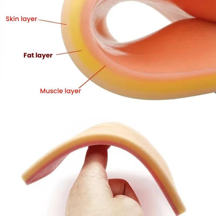 Anti-tear Silicone Wound Suture Training Model Surgical Suture Practice Simulated Skin Silicone Pad - free shipping - PMC TechLife - Order now!