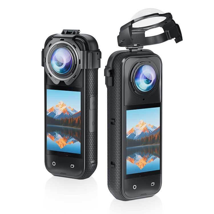 For Insta360 X5 Anti-Fog Snap-On Lens Protector Durable Glass Cover - free shipping - PMC TechLife - Order now!