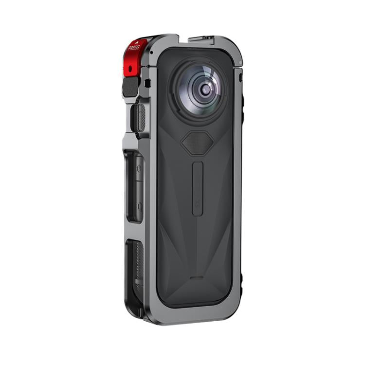 For Insta360 X5 Camera Flymile Metal Frame Lens Cover Set Rabbit Cage Expansion Bracket(Metal Color) - free shipping - PMC TechLife - Order now!