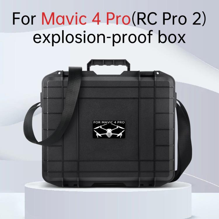 For DJI Mavic 4 Pro Creator Combo RC Pro 2 Explosion-Proof Case Storage Box Suitcase With Shoulder Strap(Colorful Pattern) - free shipping - PMC TechLife - Order now!
