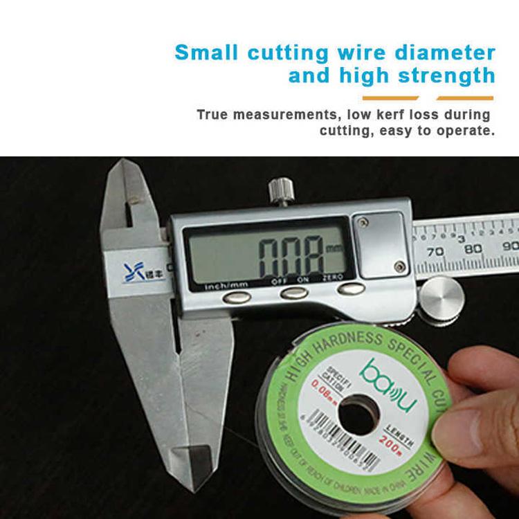 BAKU 0.06mm 200m/329ft Carbon Steel Screen Separator Cutting Wire for Smartphone & Tablet LCD Screen Repair - free shipping - PMC TechLife - Order now!
