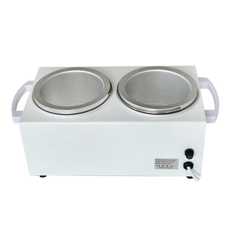 Double Pots Chocolate Melt Machine Temperature Control Hand Wax Machine Hand Heat Stirring Tool(EU Plug) - free shipping - PMC TechLife - Order now!