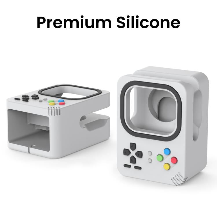 For Apple Watch AhaStyle DD05 Silicone Mini Charging Stand, Without Charger(Pink) - Charger / Holder by AhaStyle | Online Shopping South Africa | PMC TechLife | Buy Now Pay Later Mobicred