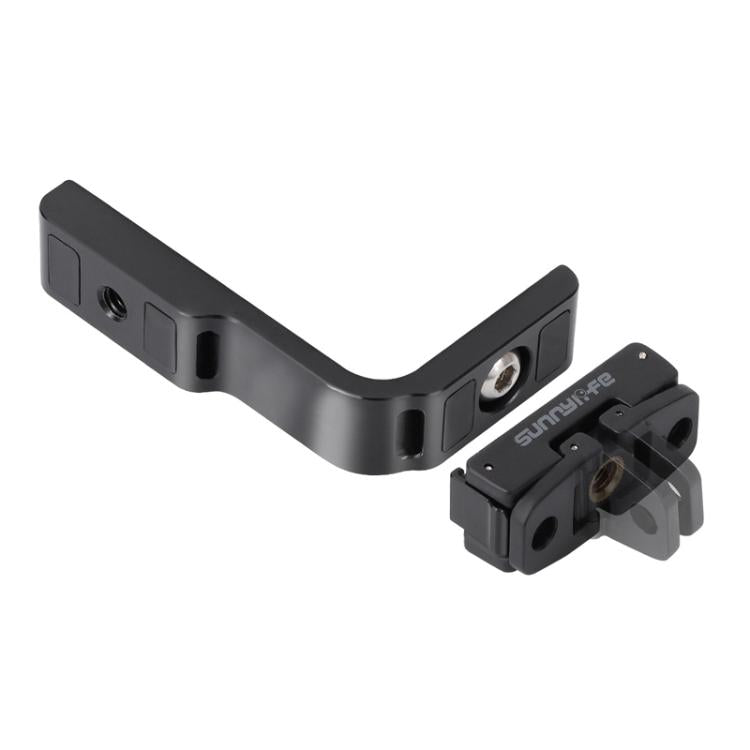 For Insta360 X5 / X4 Sunnylife X4-ZJ826 L-shape Conversion Bracket Magnetic Adaptor Expansion Accessory(Black) - free shipping - PMC TechLife - Order now!