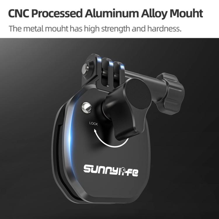 Sunnylife ZJ846 Sports Camera Universal Mount Motorcycle Windshield Clip(Black) - free shipping - PMC TechLife - Order now!
