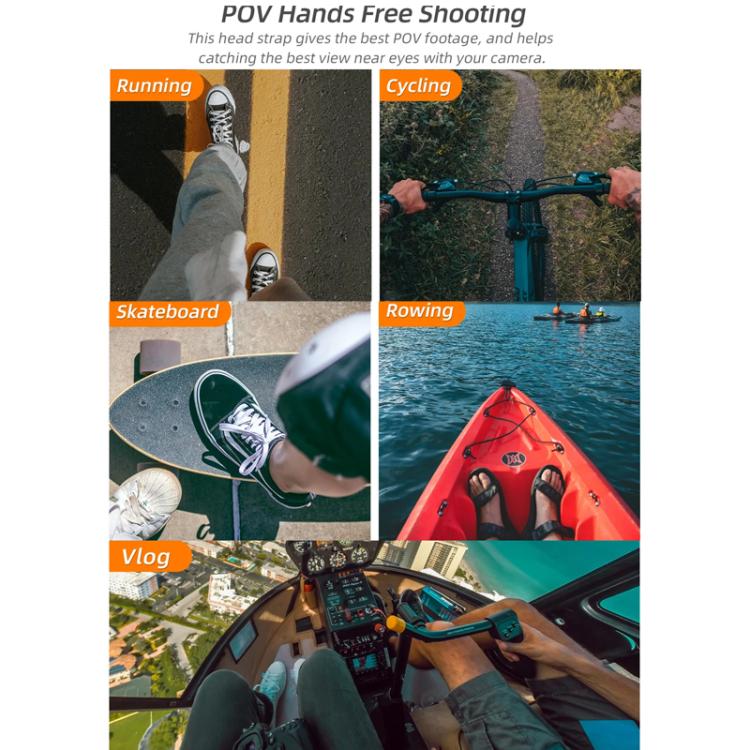 Sunnylife XD742 360 Degree Universal Sports Camera Chest Strap Mount(Gray) - free shipping - PMC TechLife - Order now!