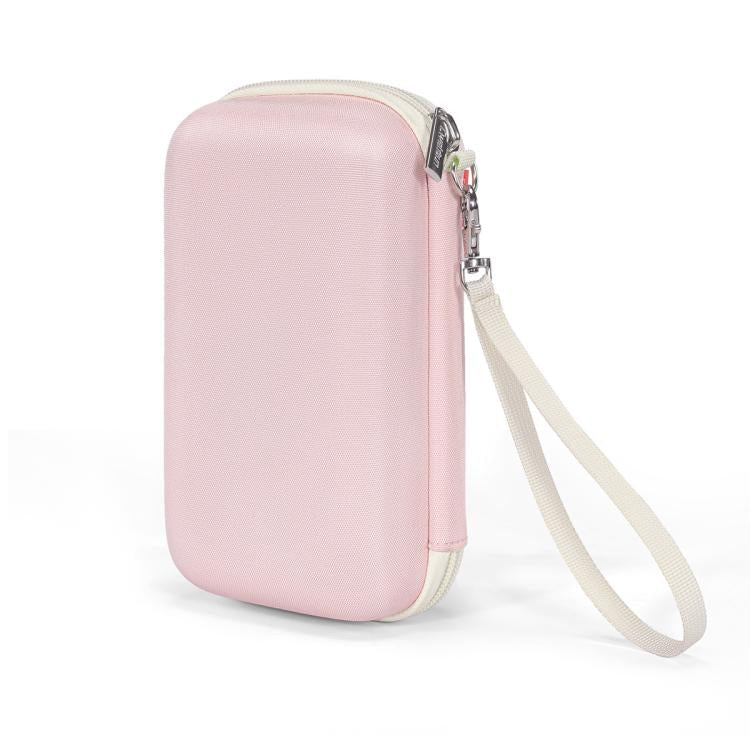 Cwatcun D204 Small Convenient Microslice Storage Bag Compact Digital Camera Waterproof Hard Case(Pink) - free shipping - PMC TechLife - Order now!