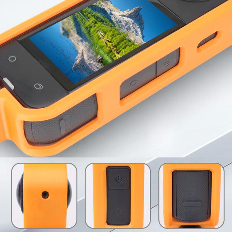 For Insta360 X5 360 Camera CQT Expandable Protective Cage Shockproof Case Vertical Black - free shipping - PMC TechLife - Order now!
