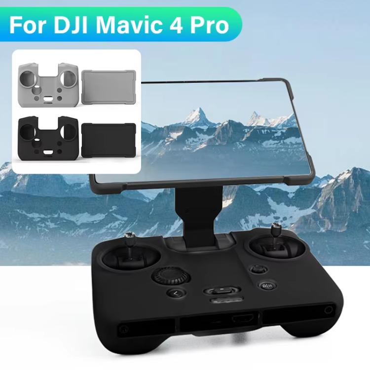 For DJI RC Pro 2 Remote Control Silicone Case Screen and Body Protective Cover(Black) - free shipping - PMC TechLife - Order now!