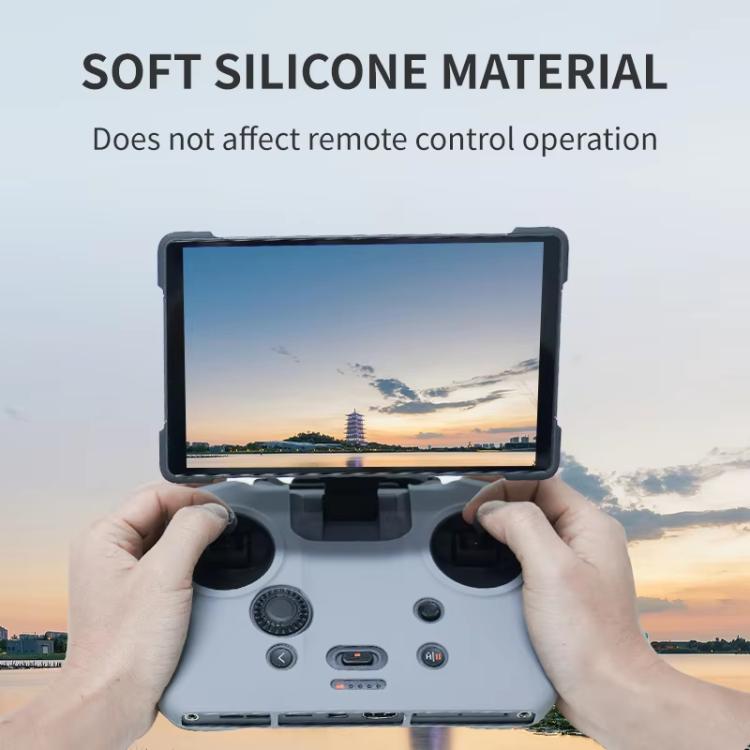 For DJI RC Pro 2 Remote Control Silicone Case Screen and Body Protective Cover(Gray) - free shipping - PMC TechLife - Order now!
