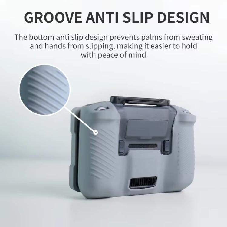 For DJI RC Pro 2 Remote Control Silicone Case Screen and Body Protective Cover(Gray) - free shipping - PMC TechLife - Order now!
