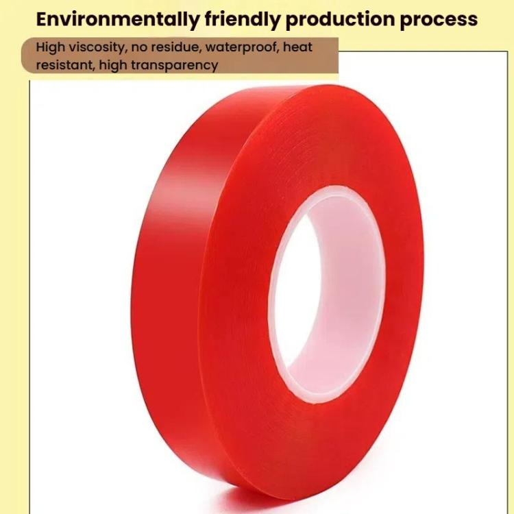 5rolls 0.2mm Thick Acrylic Polyester PET Double Sided Adhesive Tape, 10m/roll, Width: 5mm - free shipping - PMC TechLife - Order now!