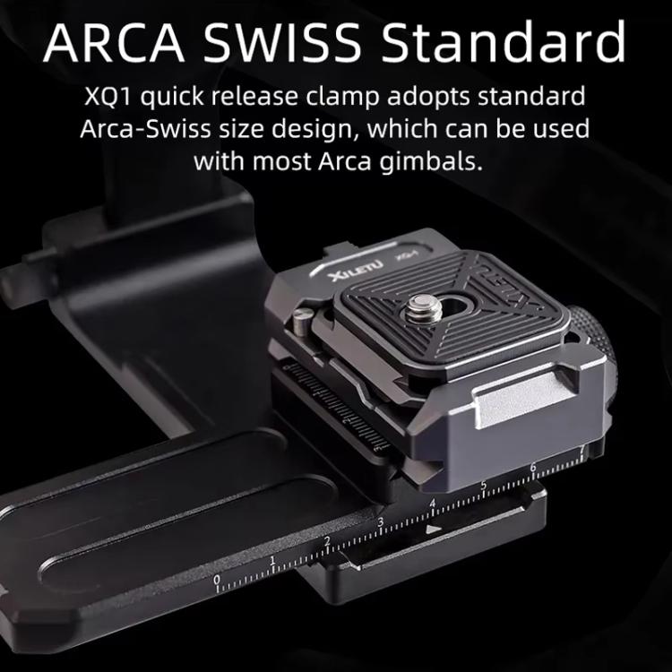 XILETU XQ-1A Arca Quick Release Adapter Gimbal Stabilizer Tripod Sports Quick Release Plate Stand - free shipping - PMC TechLife - Order now!