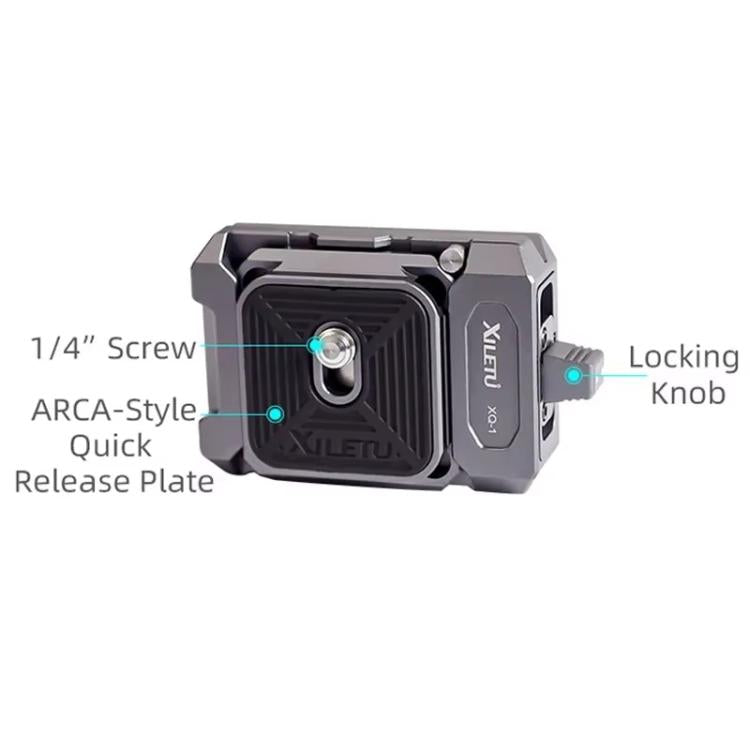 XILETU XQ-1A Arca Quick Release Adapter Gimbal Stabilizer Tripod Sports Quick Release Plate Stand - free shipping - PMC TechLife - Order now!