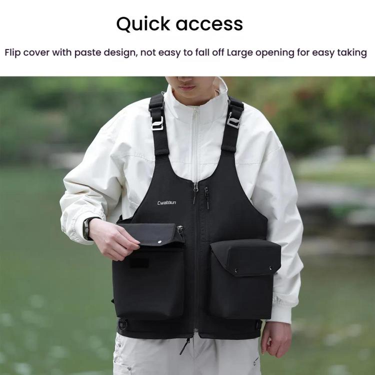 Cwatcun D192 Multifunctional Vest Outdoor Lightweight Comfortable Camera Bag - free shipping - PMC TechLife - Order now!