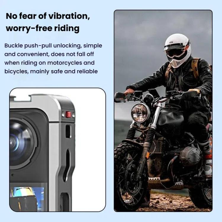 For Insta360 X5 HEPAIL AC-81 Metal Rabbit Cage Extended Protective Frame - free shipping - PMC TechLife - Order now!