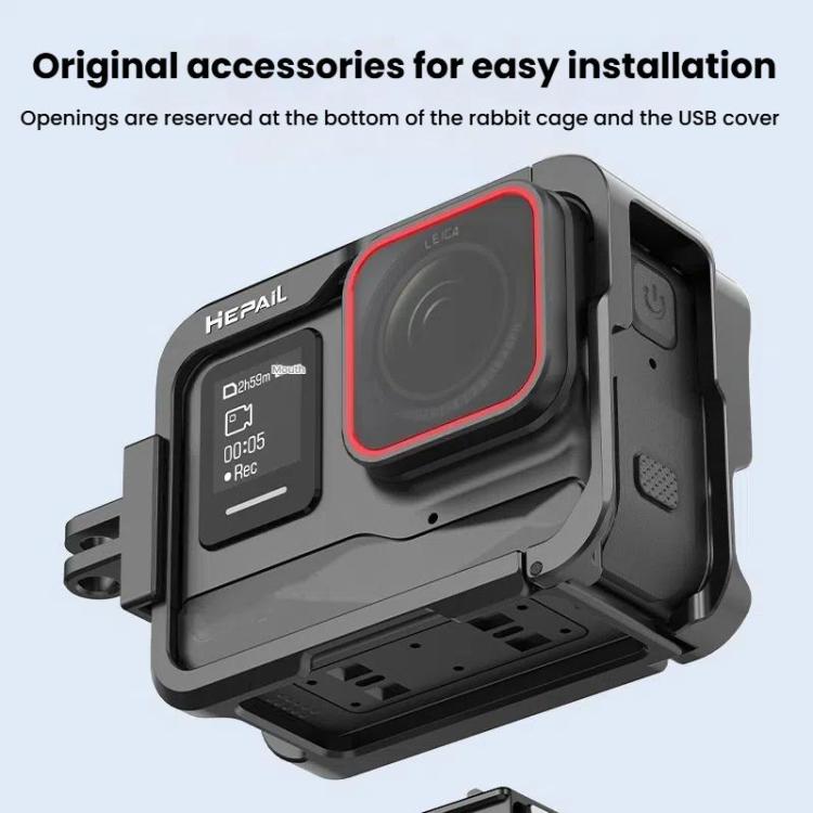 For Insta360 Ace HEPAIL AC-25 Metal Rabbit Cage Camera Frame Accessories - free shipping - PMC TechLife - Order now!