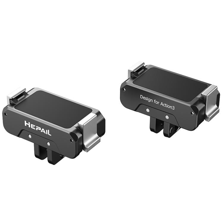 For DJI Osmo Action 4 / 3 HEPAIL AC-17 Metal Magnetic Quick Release - free shipping - PMC TechLife - Order now!