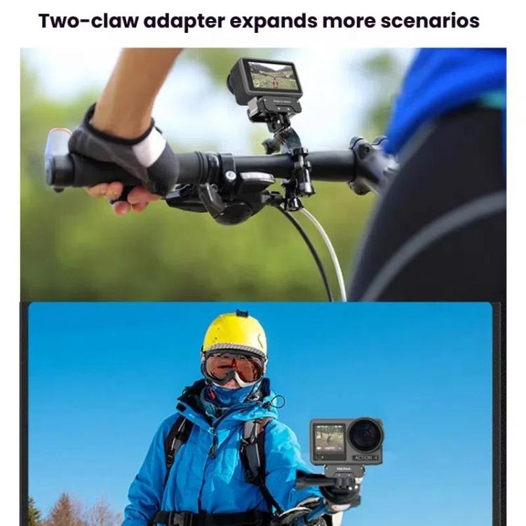 For DJI Osmo Action 4 / 3 HEPAIL AC-17 Metal Magnetic Quick Release - free shipping - PMC TechLife - Order now!