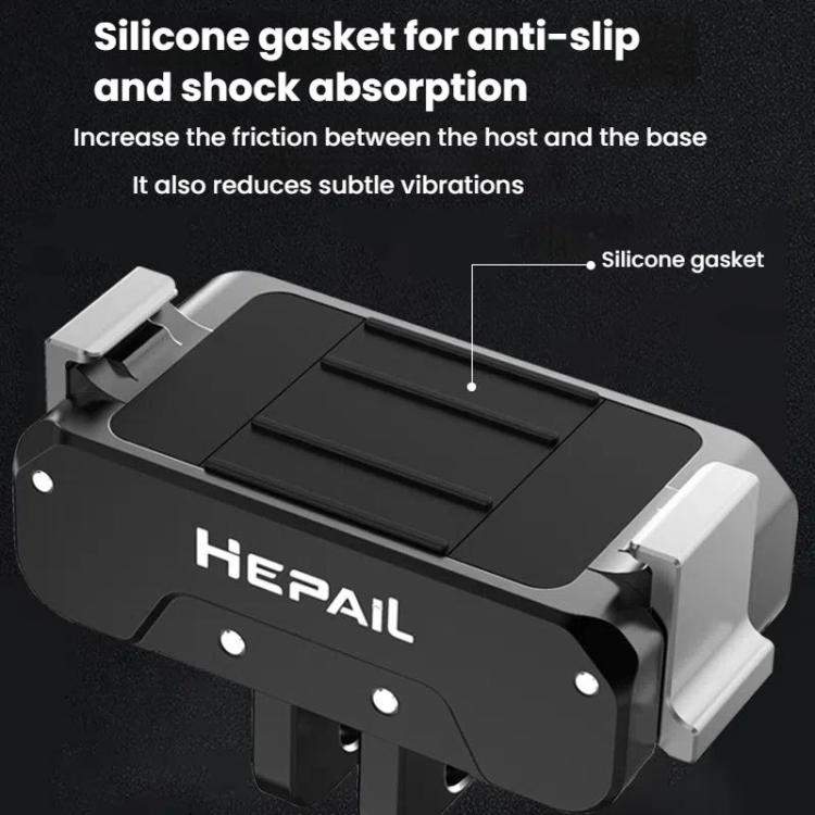 For DJI Osmo Action 4 / 3 HEPAIL AC-17 Metal Magnetic Quick Release - free shipping - PMC TechLife - Order now!