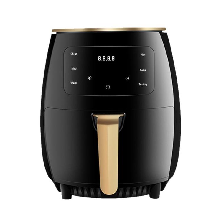 6L 1400W Air Fryer Household Large Capacity French Fry Maker Multifunctional Electric Fryer, Color: Black UK Plug - free shipping - PMC TechLife - Order now!