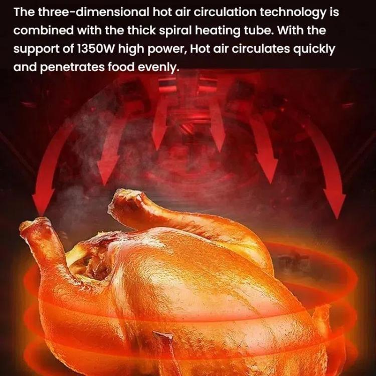 10L Large Capacity Air Fryer Multifunctional Electric Fryer French Fry Maker, EU Plug, Style: Dual-control Mechanical Non-visible - free shipping - PMC TechLife - Order now!