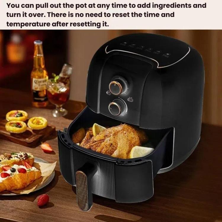 10L Large Capacity Air Fryer Multifunctional Electric Fryer French Fry Maker, EU Plug, Style: Dual-control Mechanical Non-visible - free shipping - PMC TechLife - Order now!