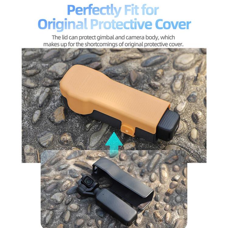 For DJI Osmo Pocket 3 Sunnylife OP3-K990 Protective Cover Body Filter Storage Top Cover Protective Case(Yellow) - free shipping - PMC TechLife - Order now!