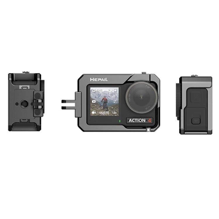 For DJL Action 4 / 3 HEPAIL C-AC4 Metal Rabbit Cage Anti-fall Heat Dissipation Protection Frame - free shipping - PMC TechLife - Order now!