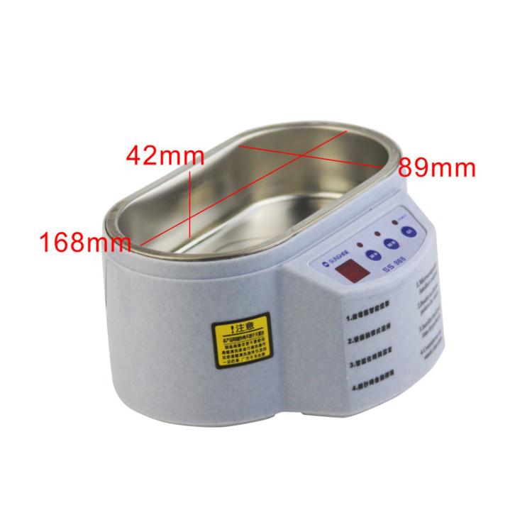 SUNSHINE 968 Mini Jewellery Glasses Cleaner Ultrasonic Cleaner US Plug - free shipping - PMC TechLife - Order now!