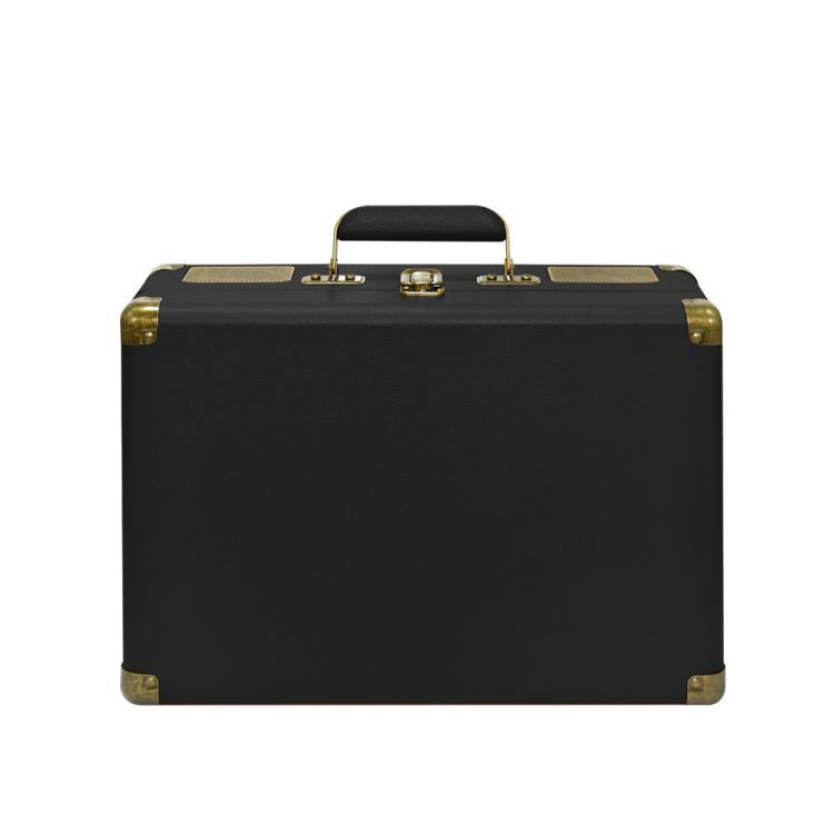 SDRD Wooden Box Karaoke Machine With Wireless Dual Mics All-In-One Speaker System Supports U Disk/TF Card(Black) - free shipping - PMC TechLife - Order now!