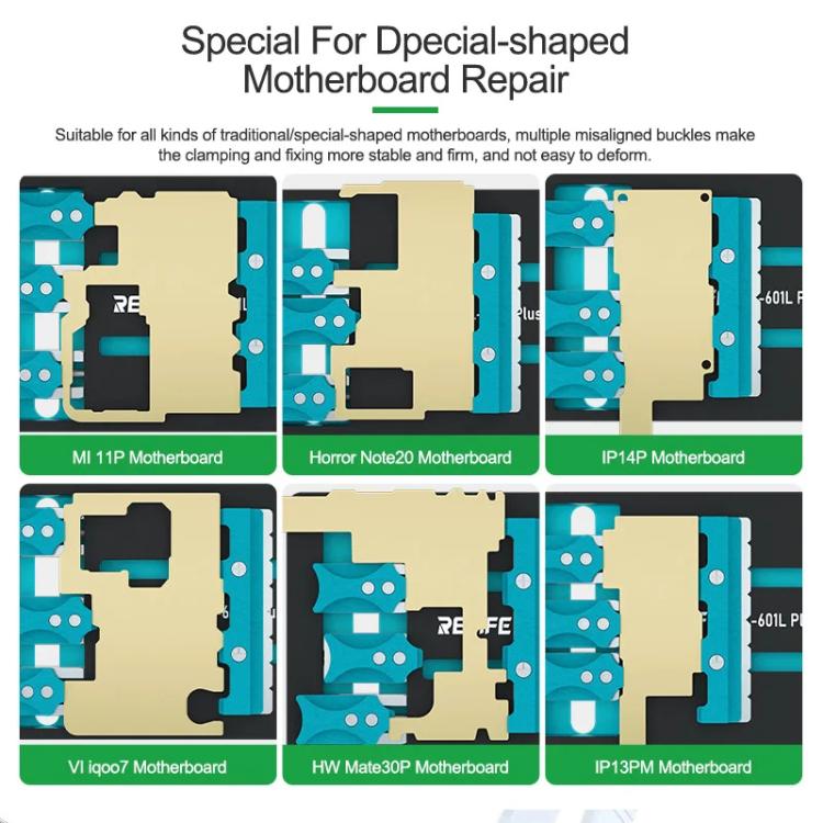 RELIFE RL-601L Plus Motherboard Repair Platform Multifunctional Fixture High Temperature Resistant Clamp - free shipping - PMC TechLife - Order now!