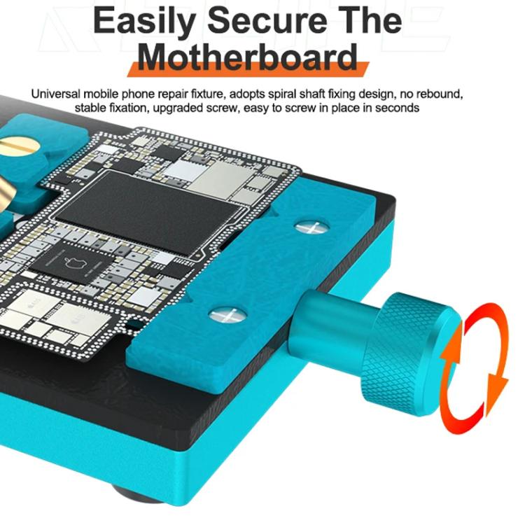 RELIFE RL-601L Mini Rotary Mobile Phone Motherboard Repair Multi-Use Card Holder High Temperature Resistant Fixed Card Slot - free shipping - PMC TechLife - Order now!