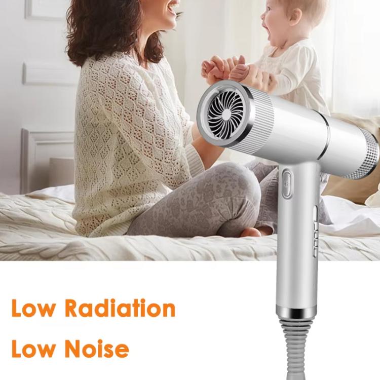 T-Shaped Hair Dryer with Smart Inverter Technology High-Power Blow Dryer for Home & Salon Use US Plug With 3 Nozzles(Black) - free shipping - PMC TechLife - Order now!