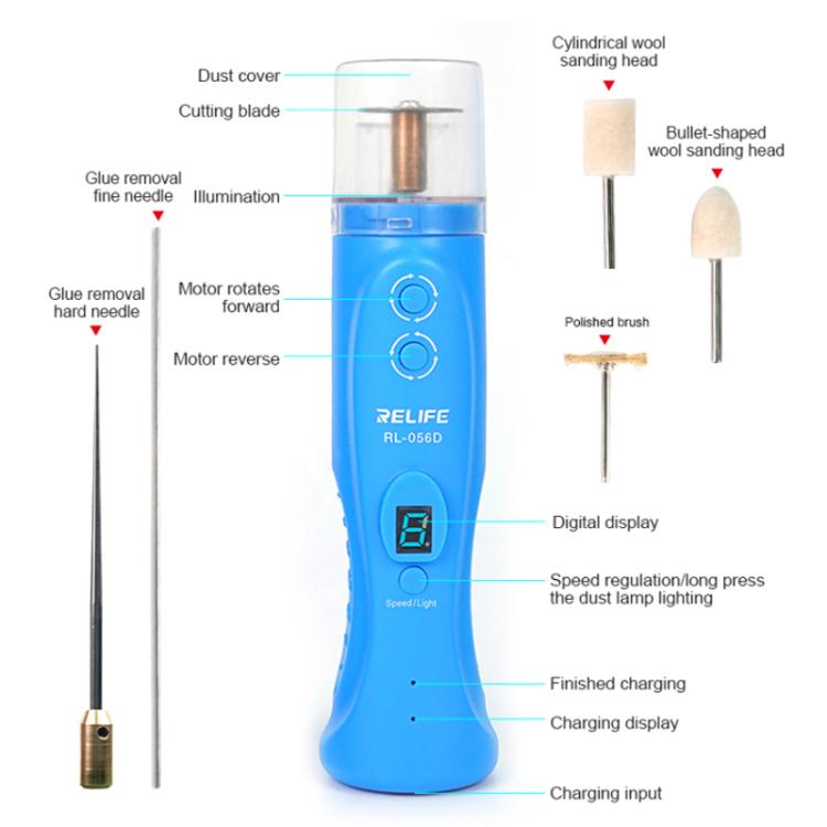 RELIFE RL-056D Mobile Phone Screen Smart Glue Removal Cutting Machine - free shipping - PMC TechLife - Order now!