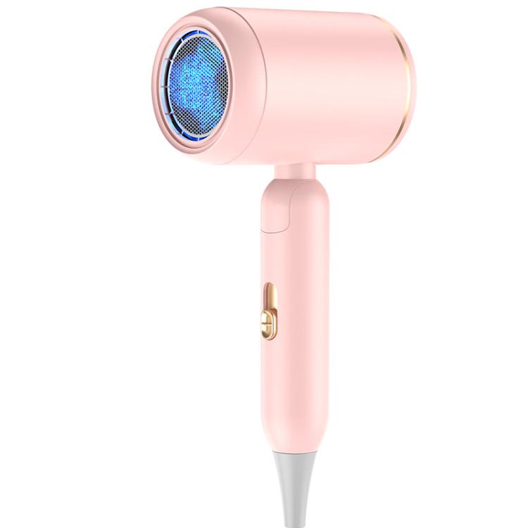 800-1200W High-Speed Hair Dryer with Blue Light Care Foldable & Portable for Travel US Plug(Pink) - free shipping - PMC TechLife - Order now!