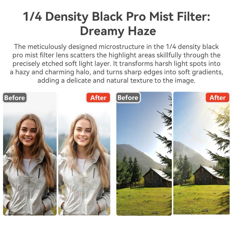 For DJI Osmo Pocket 3 aMagisn Adjustable Magnetic Filter Camera Lens Filters ND4/16/64/256 - free shipping - PMC TechLife - Order now!