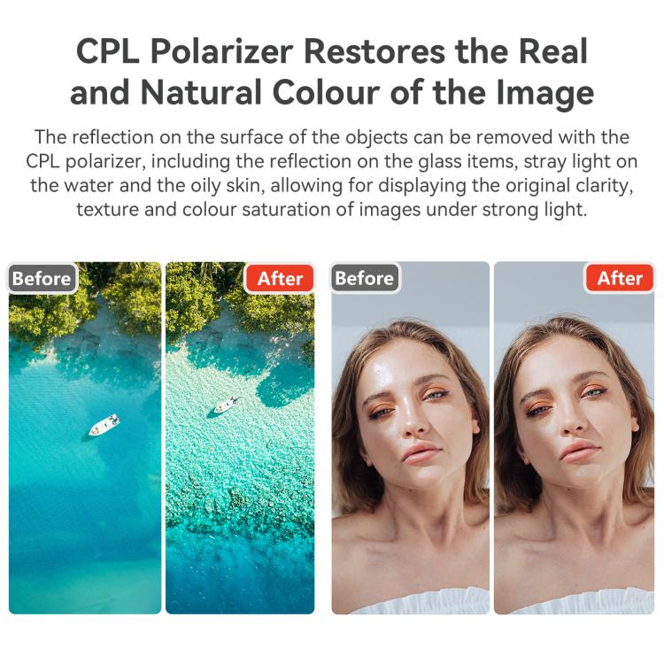 For DJI Osmo Pocket 3 aMagisn Adjustable Magnetic Filter Camera Lens Filters ND 6 To 10 Gear - free shipping - PMC TechLife - Order now!