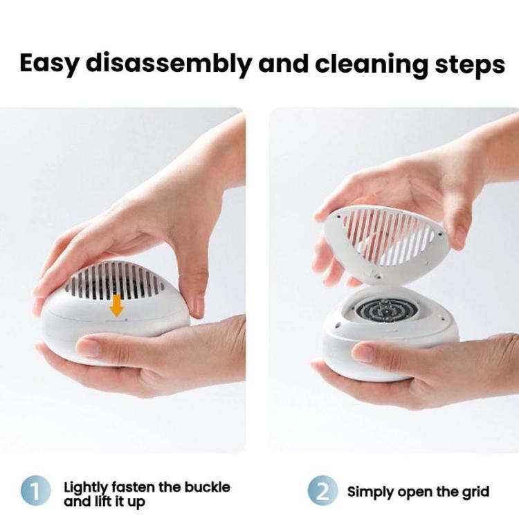 Portable Sterilization Pesticide Residue Removal Fruit Vegetable Cleaning Machine, Size: English(White) - free shipping - PMC TechLife - Order now!